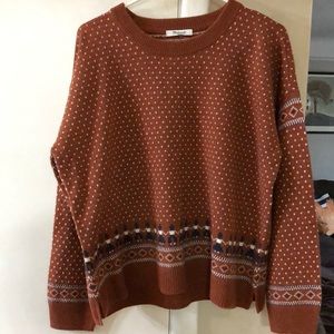 Madewell Woodside Pullover Sweater, NWT, Large.